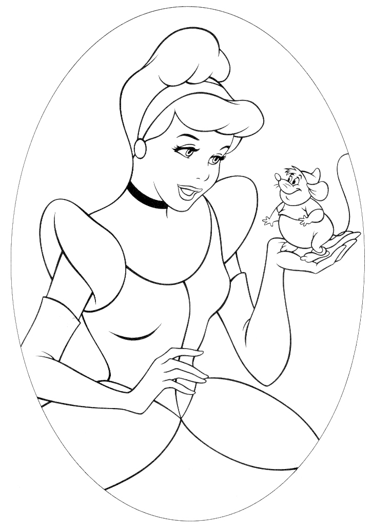 Free Coloring Pages To Print Lovely Free Printable Cinderella 725x1032 Free Coloring Pages To Print Lovely Free Printable Cinderella