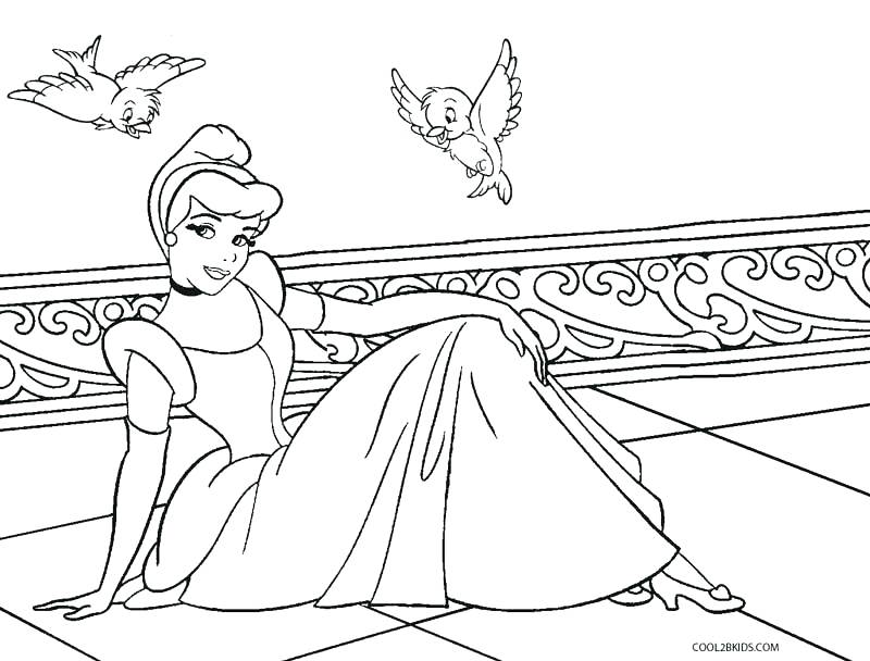 Cinderella Coloring Page Free Coloring Pages Printable Coloring 800x608 Cinderella Coloring Page Free Coloring Pages Printable Coloring