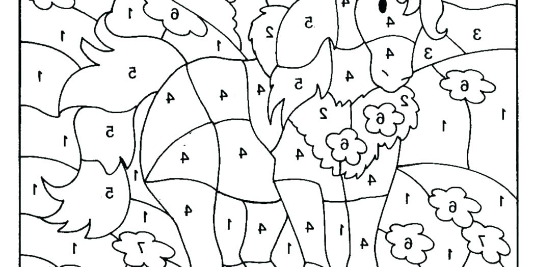 1048x524 Free Printable Paint Numbers For Adults Coloring Pages Free Color