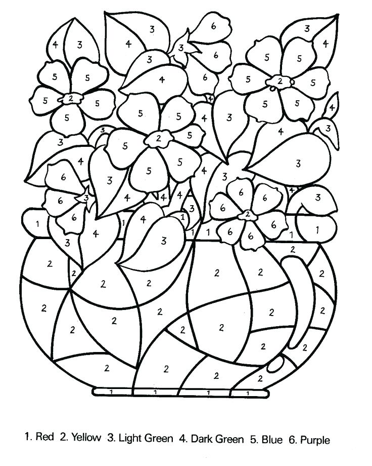 736x920 Free Coloring Pages Color By Number Free Number Coloring Pages