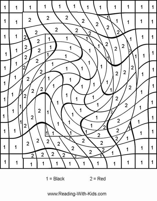 Color By Number Coloring Pages 540x690 Color By Number Coloring Pages