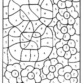 Color By Number Coloring Pages Coloring Sheets With Numbers 268x268 Color By Number Coloring Pages Coloring Sheets With Numbers