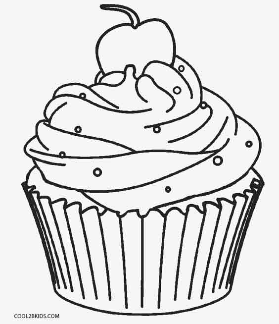Free Printable Cupcake Coloring Pages For Kids Cool2bkids 564x654 Free Printable Cupcake Coloring Pages For Kids Cool2bkids