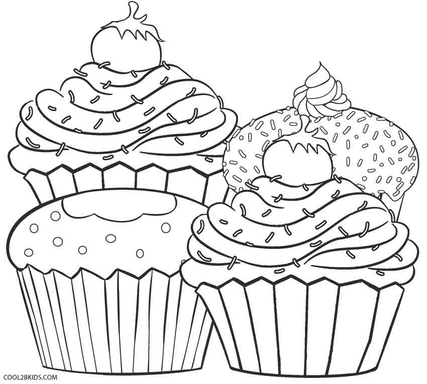 Cupcakes Coloring Sheets Free Printable Cupcake Coloring Pages 850x765 Cupcakes Coloring Sheets Free Printable Cupcake Coloring Pages