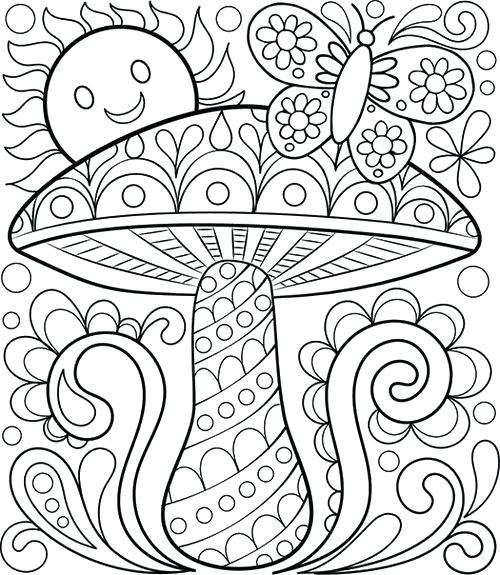 Free Printable Coloring Pages For Adults Free Downloadable 500x575 Free Printable Coloring Pages For Adults Free Downloadable