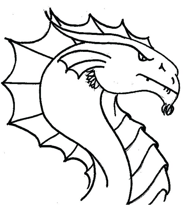 Printable Dragon Coloring Pages Free Dragon Coloring Pages 600x664 Printable Dragon Coloring Pages Free Dragon Coloring Pages