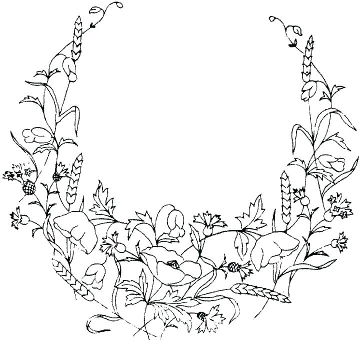 720x696 Flowers Printable Coloring Pages
