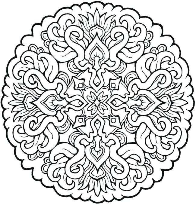 Free Mandala Coloring Pages For Adults Pdf Free Printable Coloring 650x682 Free Mandala Coloring Pages For Adults Pdf Free Printable Coloring