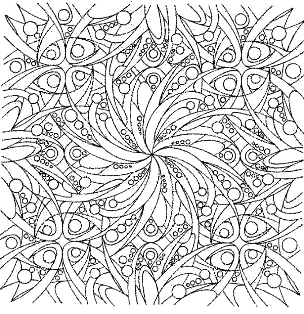 Unique Flower Geometric Coloring Pages Gallery Printable 993x1024 Unique Flower Geometric Coloring Pages Gallery Printable