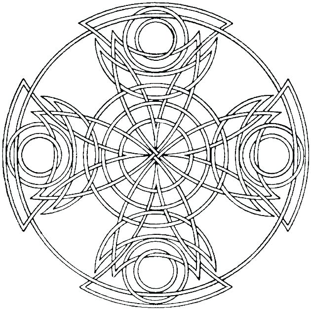 Geometric Coloring Pages For Adults 630x627 Geometric Coloring Pages For Adults