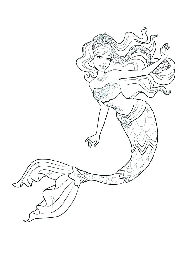 Mermaid Coloring Pages Free Printable Mermaid Coloring Pages Frank 600x834 Mermaid Coloring Pages Free Printable Mermaid Coloring Pages Frank