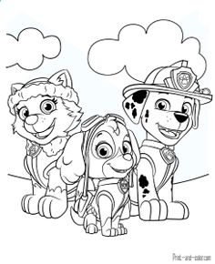 Free Printable Paw Patrol Coloring Pages For Kids. Print Out 236x290 Free Printable Paw Patrol Coloring Pages For Kids. Print Out