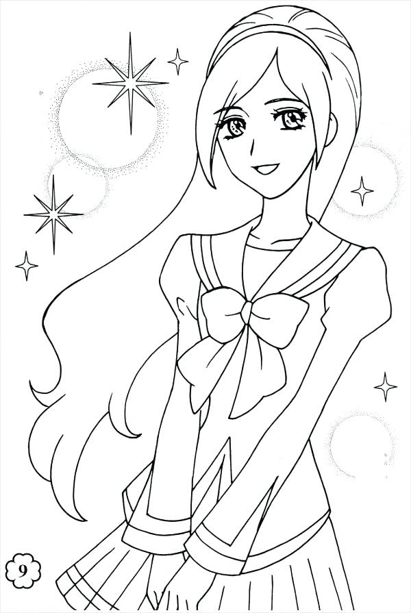 Anime Coloring Pages Free Printable Coloring Anime Pages As Cool 600x895 Anime Coloring Pages Free Printable Coloring Anime Pages As Cool