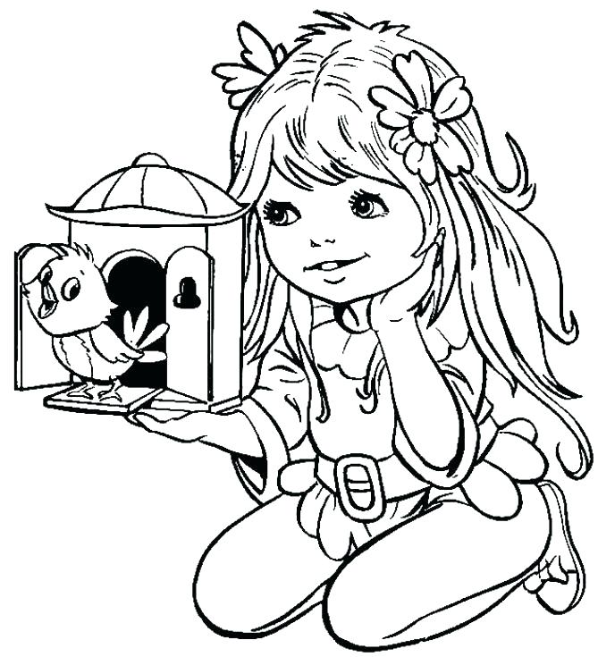 Free Printable Coloring Pages For Girls Coloring Pages For Girls 669x735 Free Printable Coloring Pages For Girls Coloring Pages For Girls