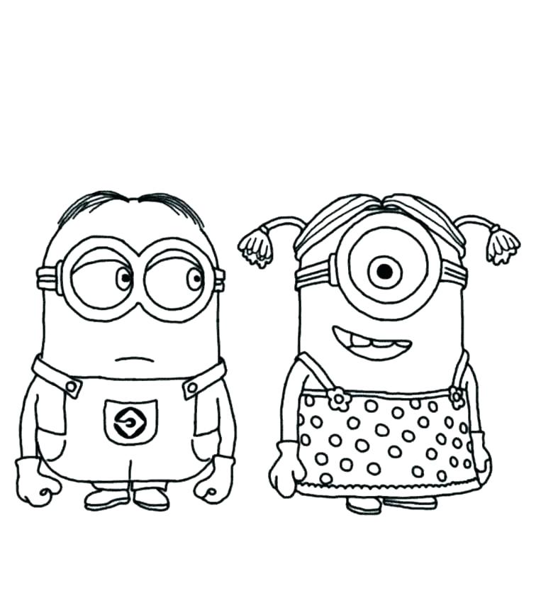 Minion Coloring Page Minion Coloring Pages Free Minion Coloring 756x864 Minion Coloring Page Minion Coloring Pages Free Minion Coloring