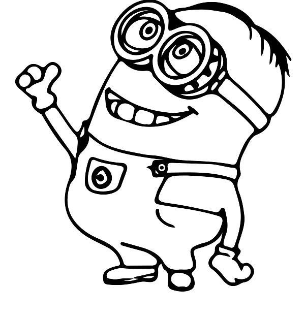 Minion Coloring Pages Free Printable Coloring Pages Minions 600x626 Minion Coloring Pages Free Printable Coloring Pages Minions