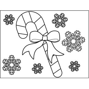 Free Printable Coloring Pages Of Candy Canes