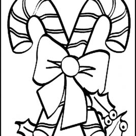 Candy Cane Coloring Page Jesus Archives 268x268 Candy Cane Coloring Page Jesus Archives