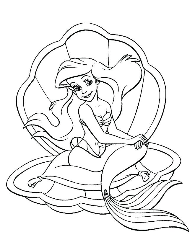 Disney Coloring Pages Princess Free Color Pages Free Mermaid Free 660x847 Disney Coloring Pages Princess Free Color Pages Free Mermaid Free