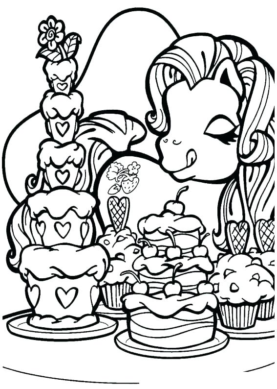 567x794 Printable Pony Party Invitations My Little Pony Coloring Pages