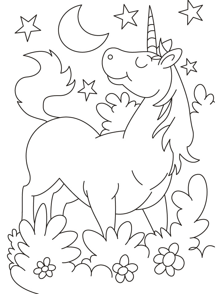 Free Printable Unicorn Coloring Pages Cartoon Unicorn Coloring 720x954 Free Printable Unicorn Coloring Pages Cartoon Unicorn Coloring