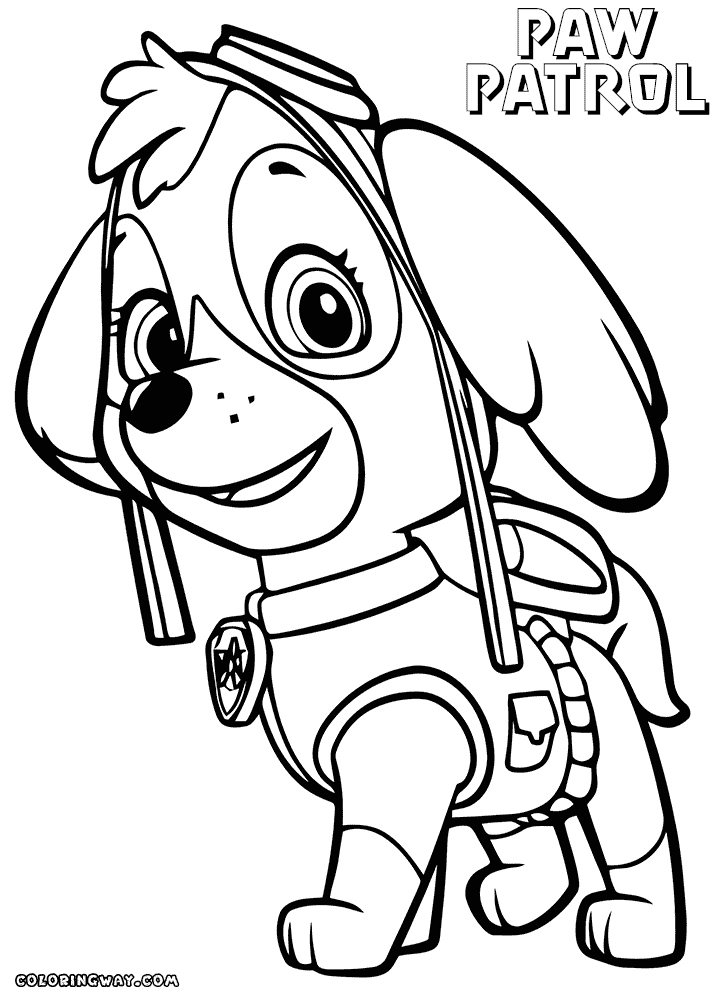 Free Printable Coloring Pages Paw Patrol at GetColorings.com | Free ...