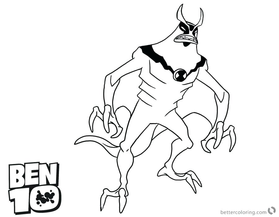 900x700 Coloring Pages Free Printable Coloring Pages Coloring Pages Ben 10