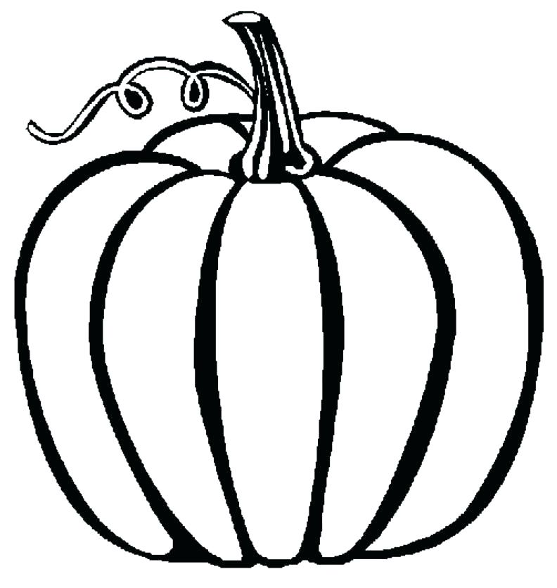 792x836 Pumpkin Coloring Pages Pumpkin Color Page Pumpkins Coloring Pages