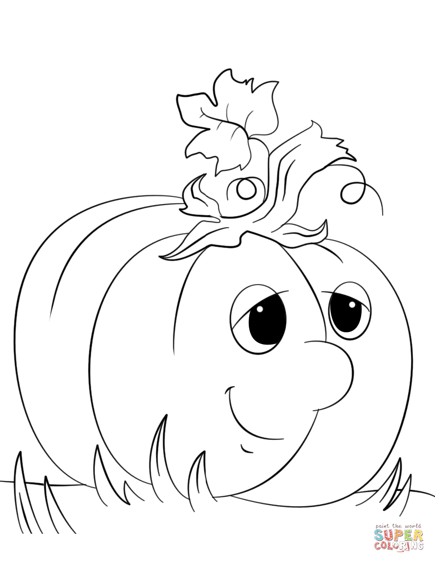 848x1098 Valuable Little Pumpkin Coloring Pages Pumpkin
