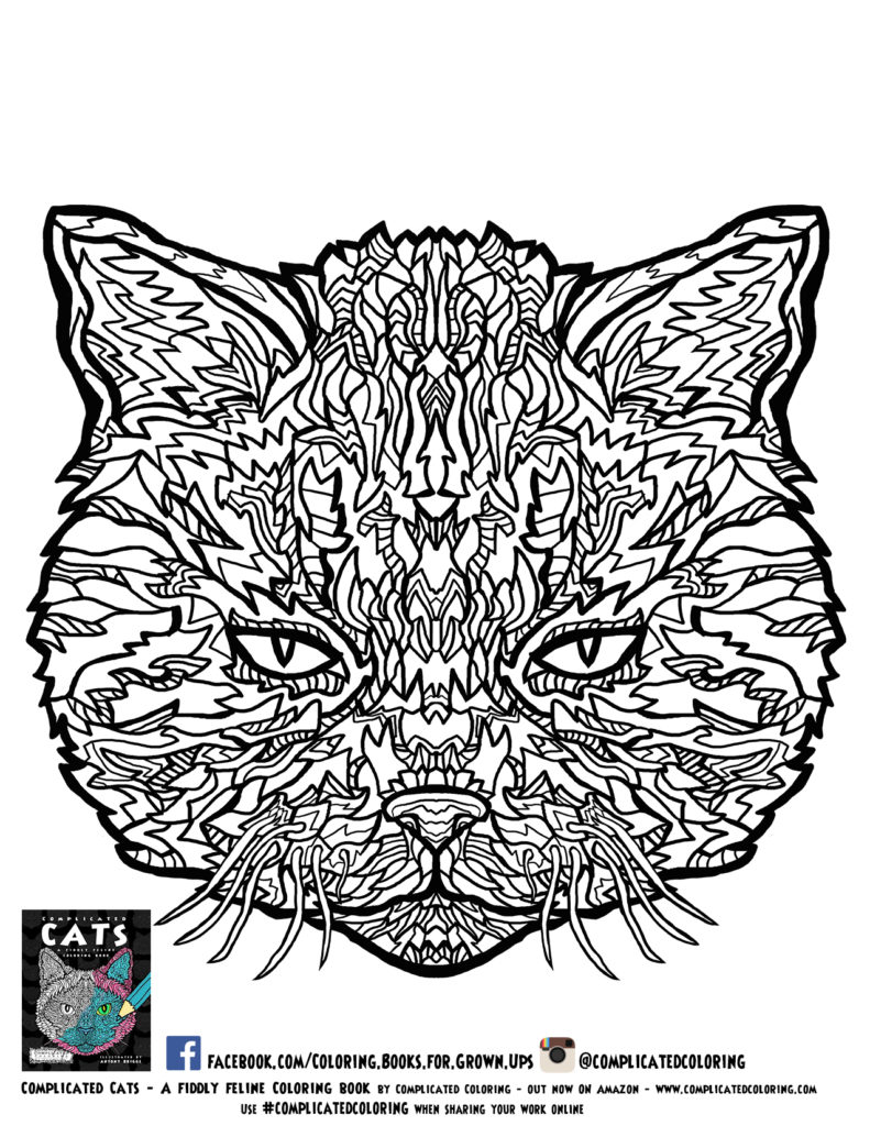 791x1024 Complicated Coloring Pages For Adults