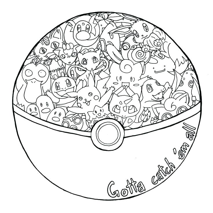 736x736 Coloring Pages Pokemon Coloring Sheets Free Printable Complex