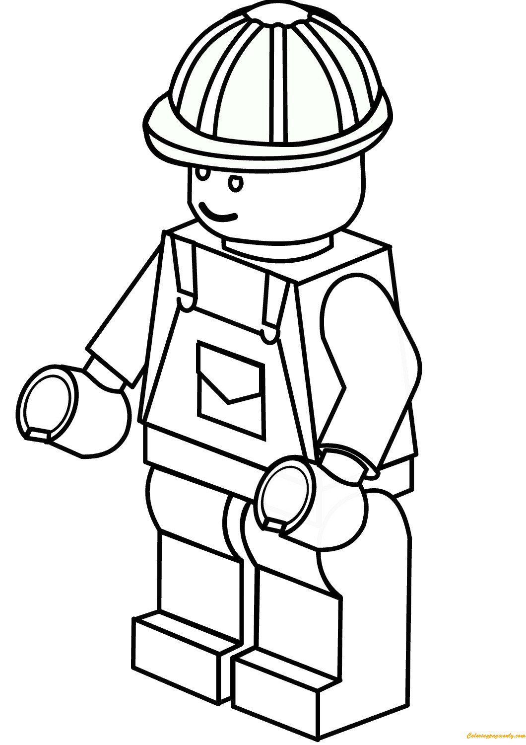 Construction Worker Coloring Pages To Print Free Printable Kids 1060x1500 Construction Worker Coloring Pages To Print Free Printable Kids