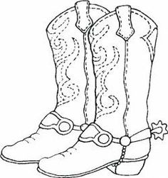Printable Cowboy Boots Template Free Printable Coloring Page 236x251 Printable Cowboy Boots Template Free Printable Coloring Page