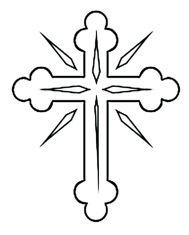 640x793 Coloring Pages Crosses Coloring Pages Crosses Free Printable Cross