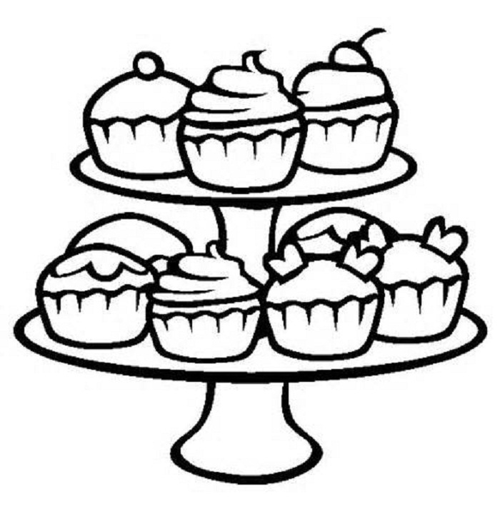 Cupcake Coloring Page Unique Free Printable Cupcake Coloring Pages 700x713 Cupcake Coloring Page Unique Free Printable Cupcake Coloring Pages