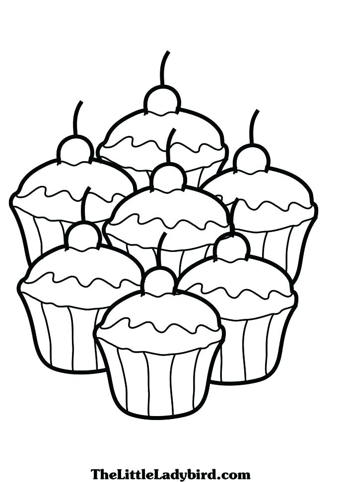 Free Printable Cupcake Coloring Pages Coloring Pages Of Cakes 687x972 Free Printable Cupcake Coloring Pages Coloring Pages Of Cakes