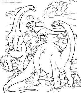 262x300 Printable Coloring Pages Free Printable Dinosaur Pictures