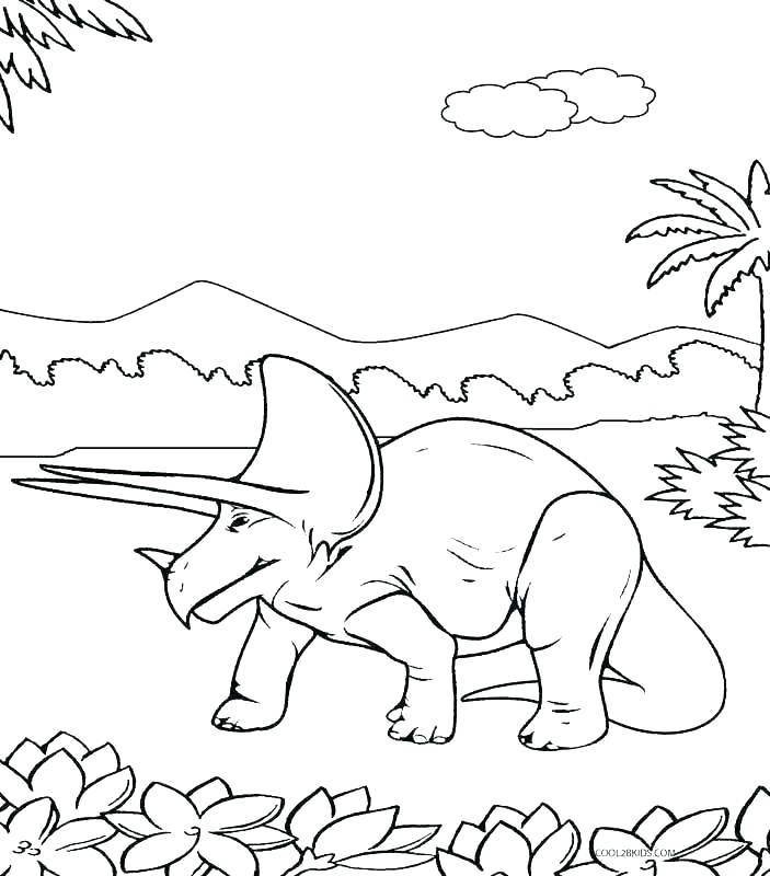 703x800 Dinosaur Color Pages Free Dinosaur Coloring Pages Free Printable