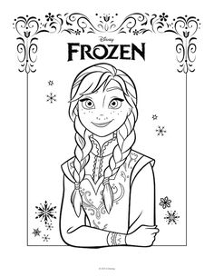 236x305 Frozen De Elsa Para Colorear, Para Imprimir Gratis