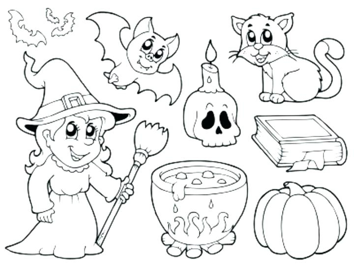 720x540 Halloween Coloring Pages Pdf Fun Time