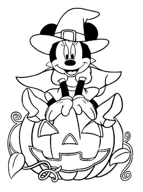 600x806 Disney Halloween Coloring Pages Printable Free Printable Disney