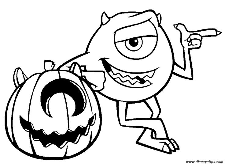 736x535 Printable Disney Halloween Coloring Pages Disney Halloween