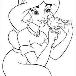 268x268 Free Printable Disney Princess Coloring Pages For Kids Free