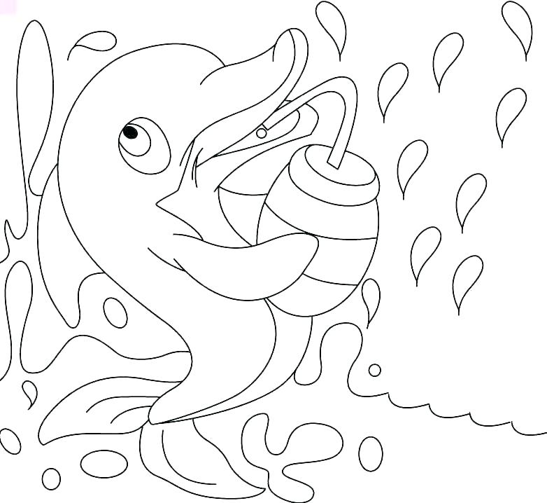 782x718 Dolphin Coloring Pages Free Cute Dolphin Coloring Pages Free