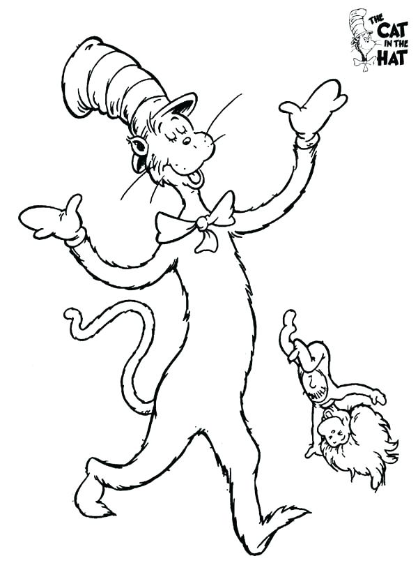 600x840 Awesome Dr Seuss Printable Coloring Page Fabulous Dr Seuss Free