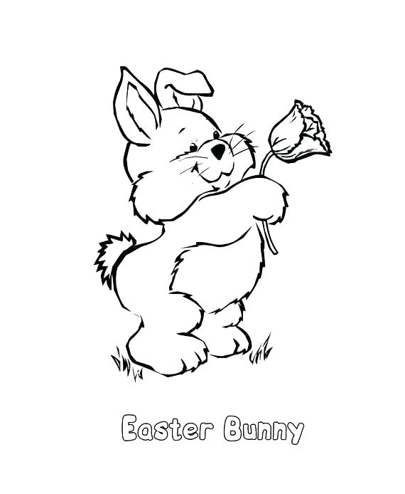 Free Printable Easter Bunny Coloring Sheets Printable Rabbit 570x694 Free Printable Easter Bunny Coloring Sheets Printable Rabbit