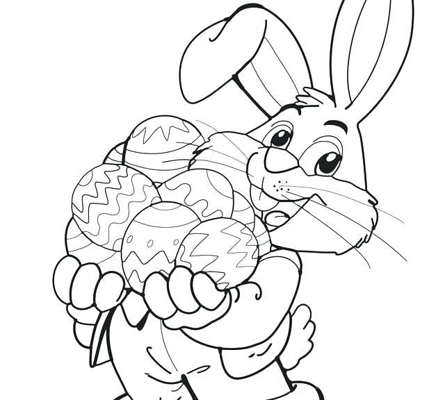 Easter Bunny Coloring Page Icontent 640x576 Easter Bunny Coloring Page Icontent