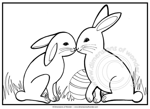 Free Easter Bunny Coloring Pages To Print Free Printable Easter 500x364 Free Easter Bunny Coloring Pages To Print Free Printable Easter