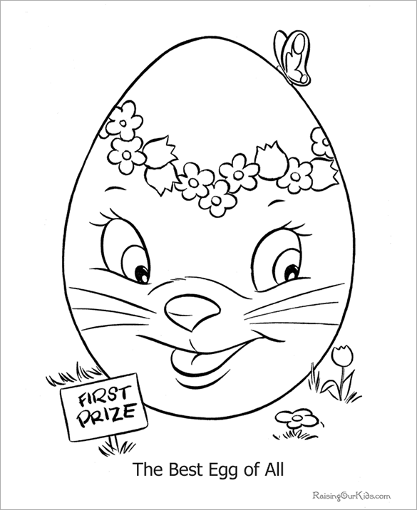 Easter Coloring Pages 585x716 Easter Coloring Pages
