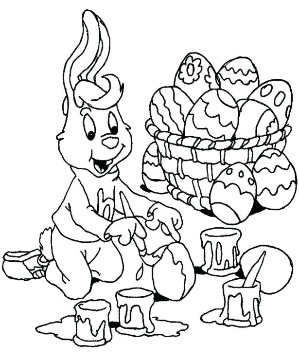 615x742 Printable Easter Coloring Pages For Toddlers 2618444